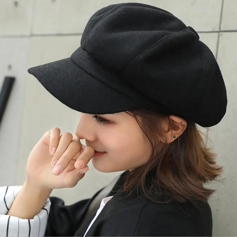 Lune London | Balloon hat Vintage style and comfort for winter