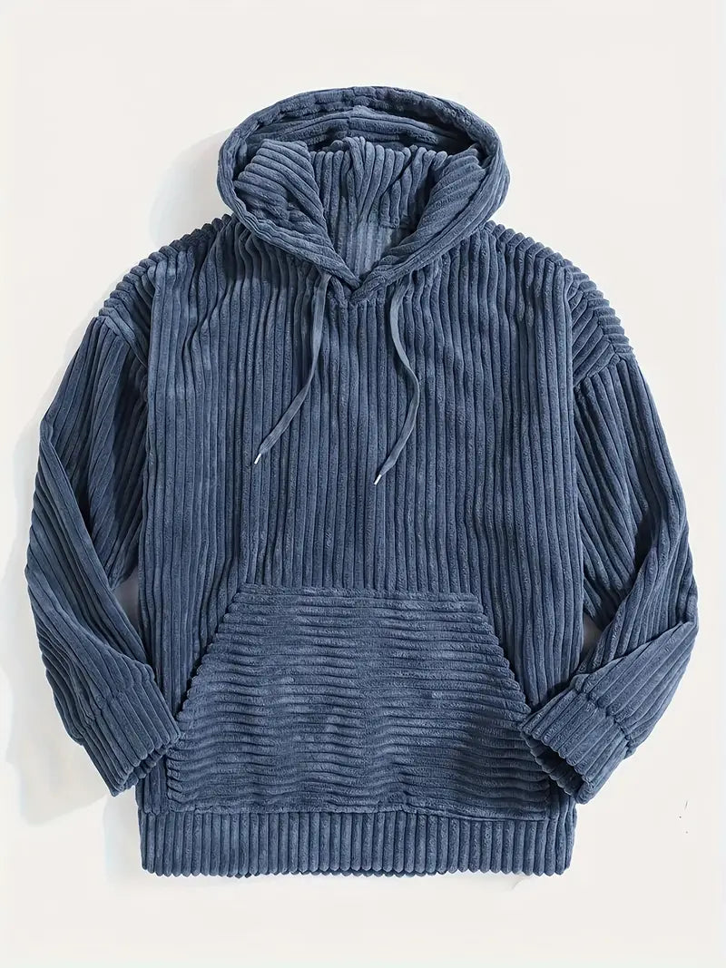 Lune London | Komfort ribbed velvet hoodie