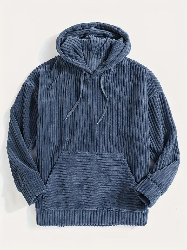 Lune London | Komfort ribbed velvet hoodie