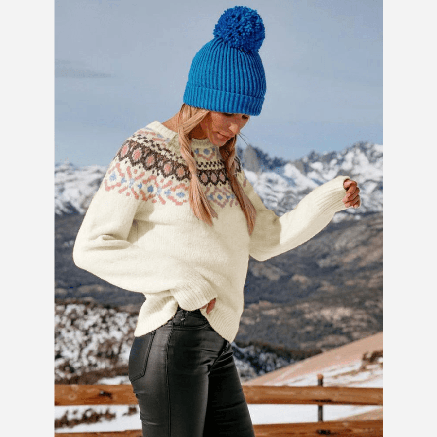 Lune London | Nordisk Knit Sweater Wool Blend Vintage Winter Style