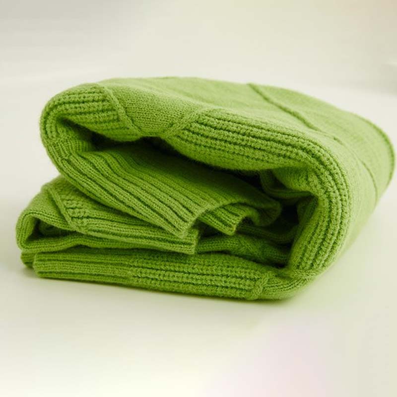 Lune London | Solid Color Classic Knit Sweater for Women