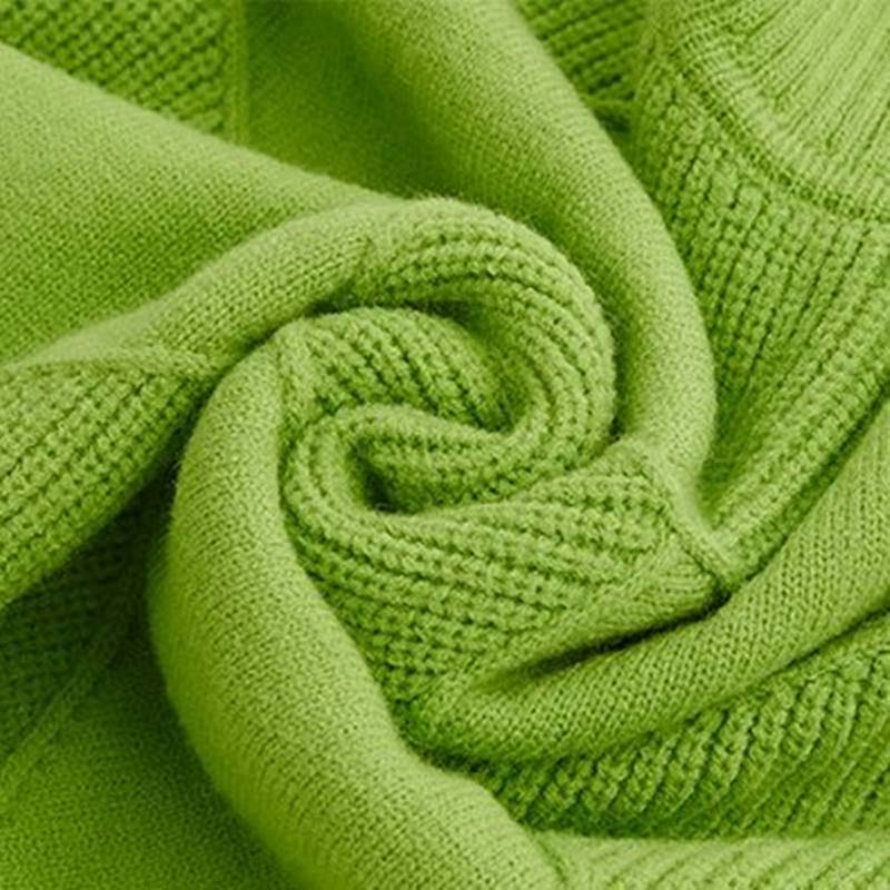 Lune London | Solid Color Classic Knit Sweater for Women