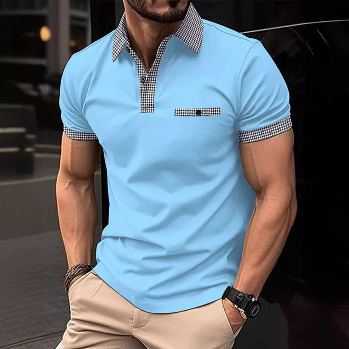 Lune London | Color-Coordinated Polo Shirt with Buttons