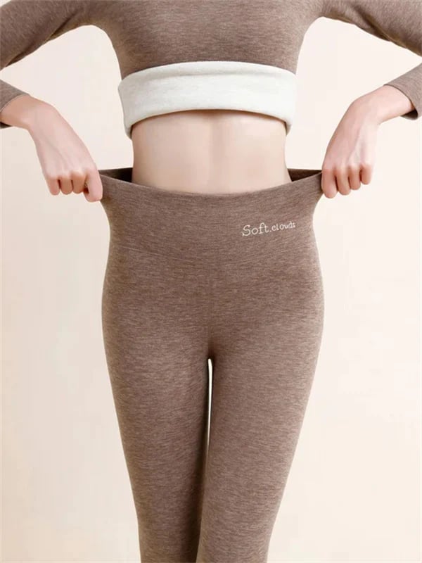 Lune London | Women's winter fleece pants - Warm shaping effect leggings