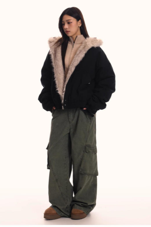 Lune London | Hooded shirt with insulation