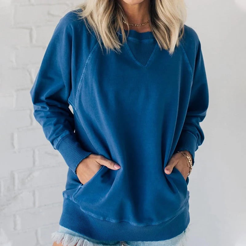 Lune London | Ribbed sweater with pockets