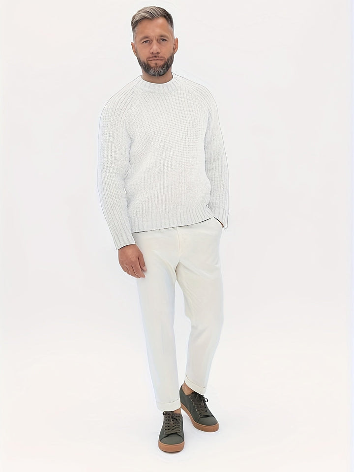 Lune London | Knit Sweater in Classic Design Acrylic Comfortable and Warm