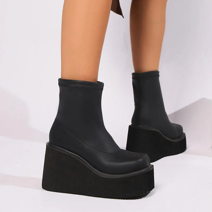 Lune London | Wedge and Platform Ankle Boots