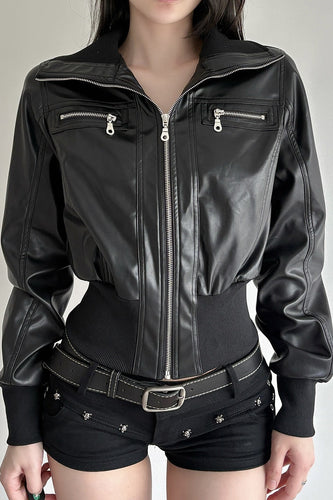 Lune London | Waist-length leather jacket