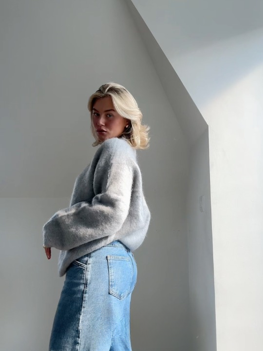 Lune London | Soft Mohair Knitted Pullover