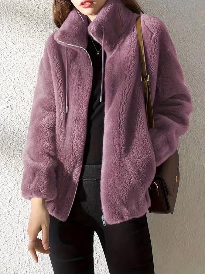 Lune London | Veste en polaire pour femmes avec poches