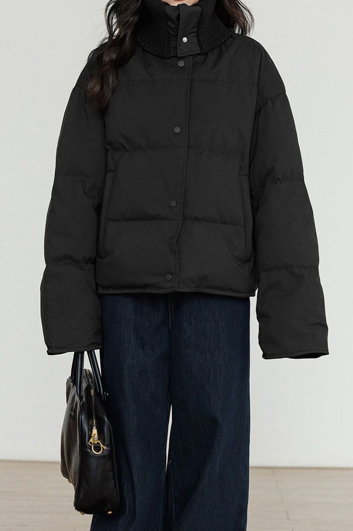 Lune London | Collar White Duck Down Puffer Jacket