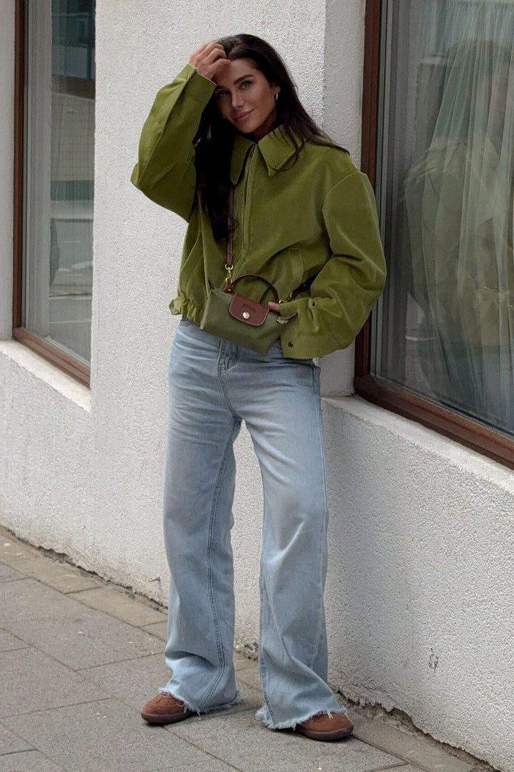 Lune London | Velvet Baseball Style Jacket