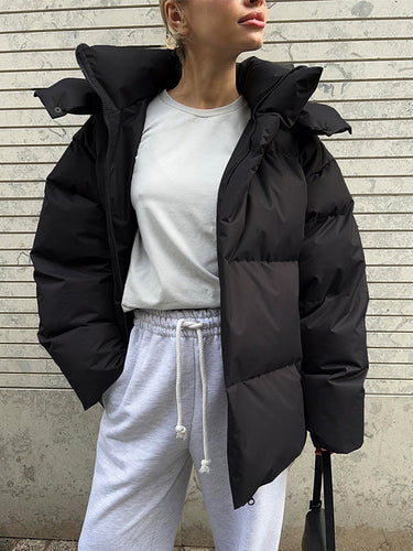 Lune London | Multicolor Hooded Puffer Jacket