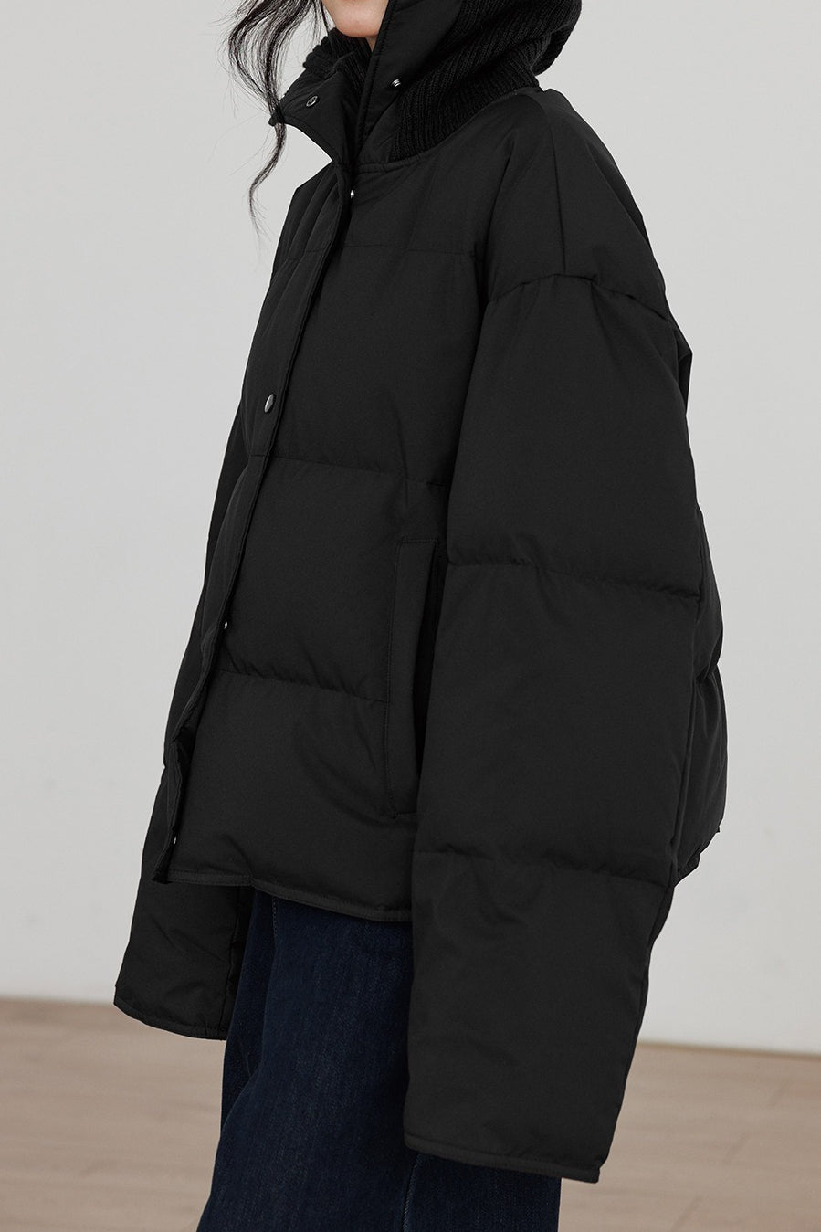 Lune London | Collar White Duck Down Puffer Jacket