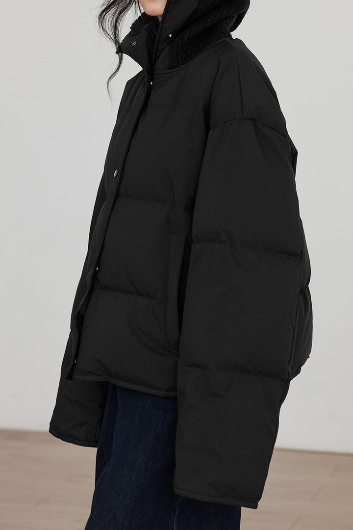 Lune London | Collar White Duck Down Puffer Jacket