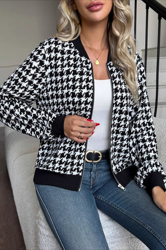 Lune London | Sleeve Houndstooth Fitted Jacket