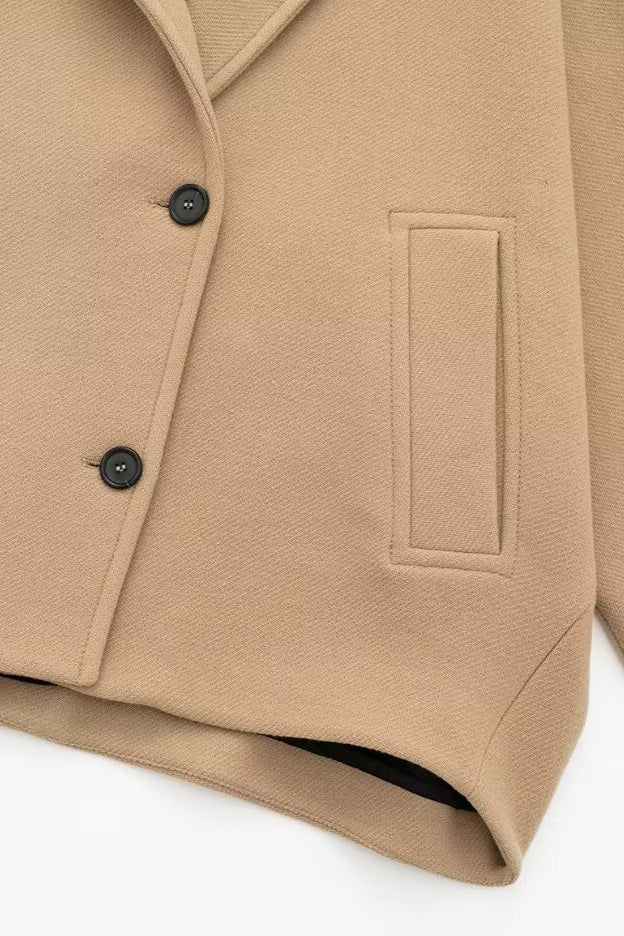 Lune London | Fit Short Wool Blend Jacket