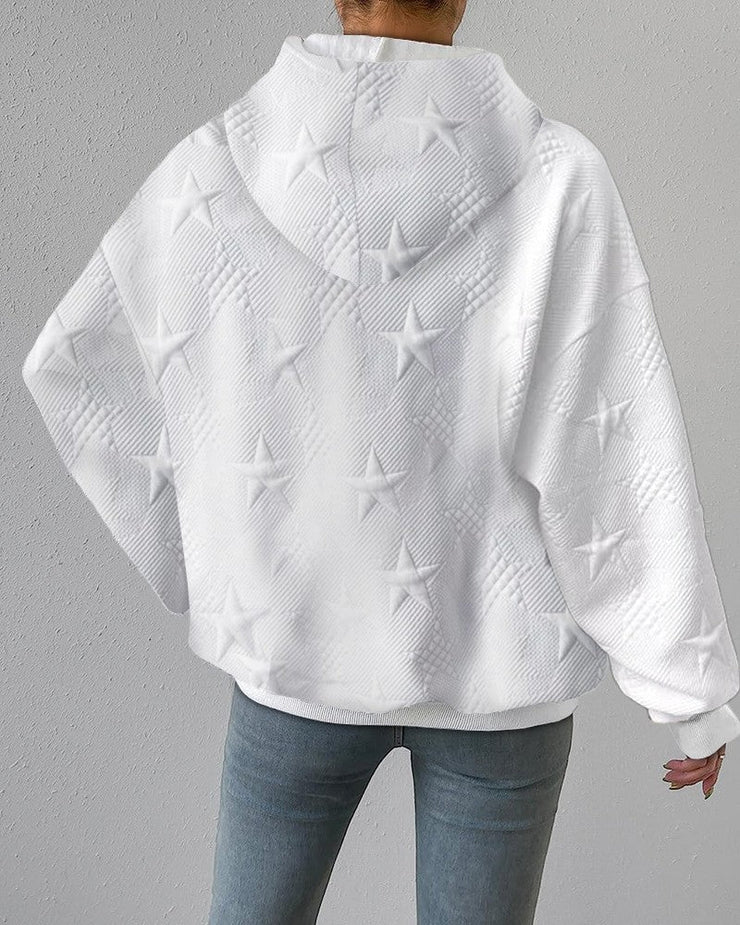 Lune London | Plain white long sleeve sweatshirt