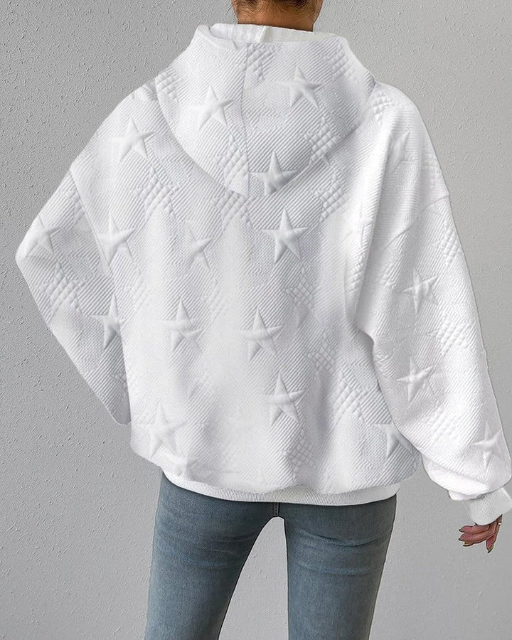 Lune London | Plain white long sleeve sweatshirt