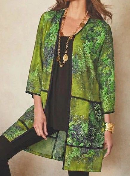 Lune London | Classy Uv-Proof Print Sun Protection Shirt Blouse