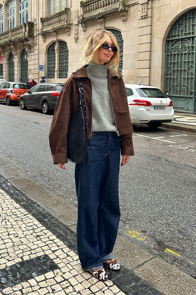 Lune London | Suede Oversized Vintage Jacket