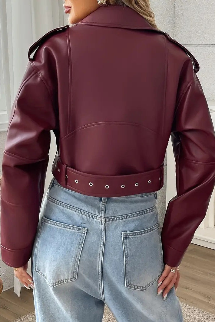 Lune London | Short Leather Jacket