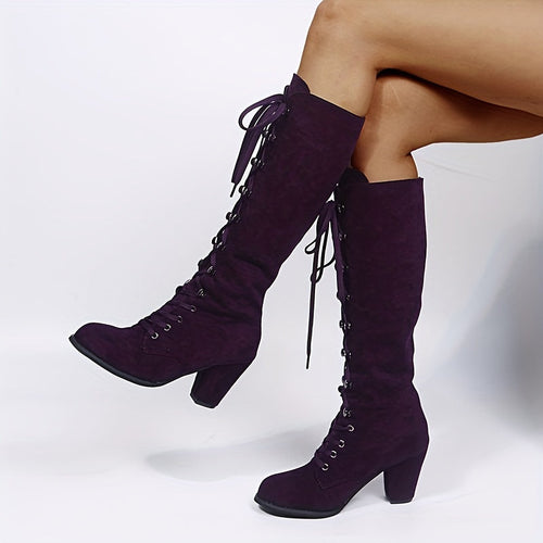 Lune London | Knee-High Comfortable Long Winter Boots for Women