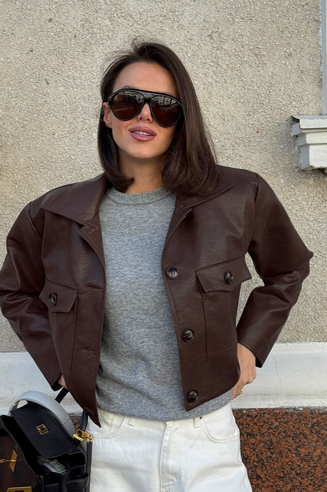 Lune London | Fit Leather Moto Jacket