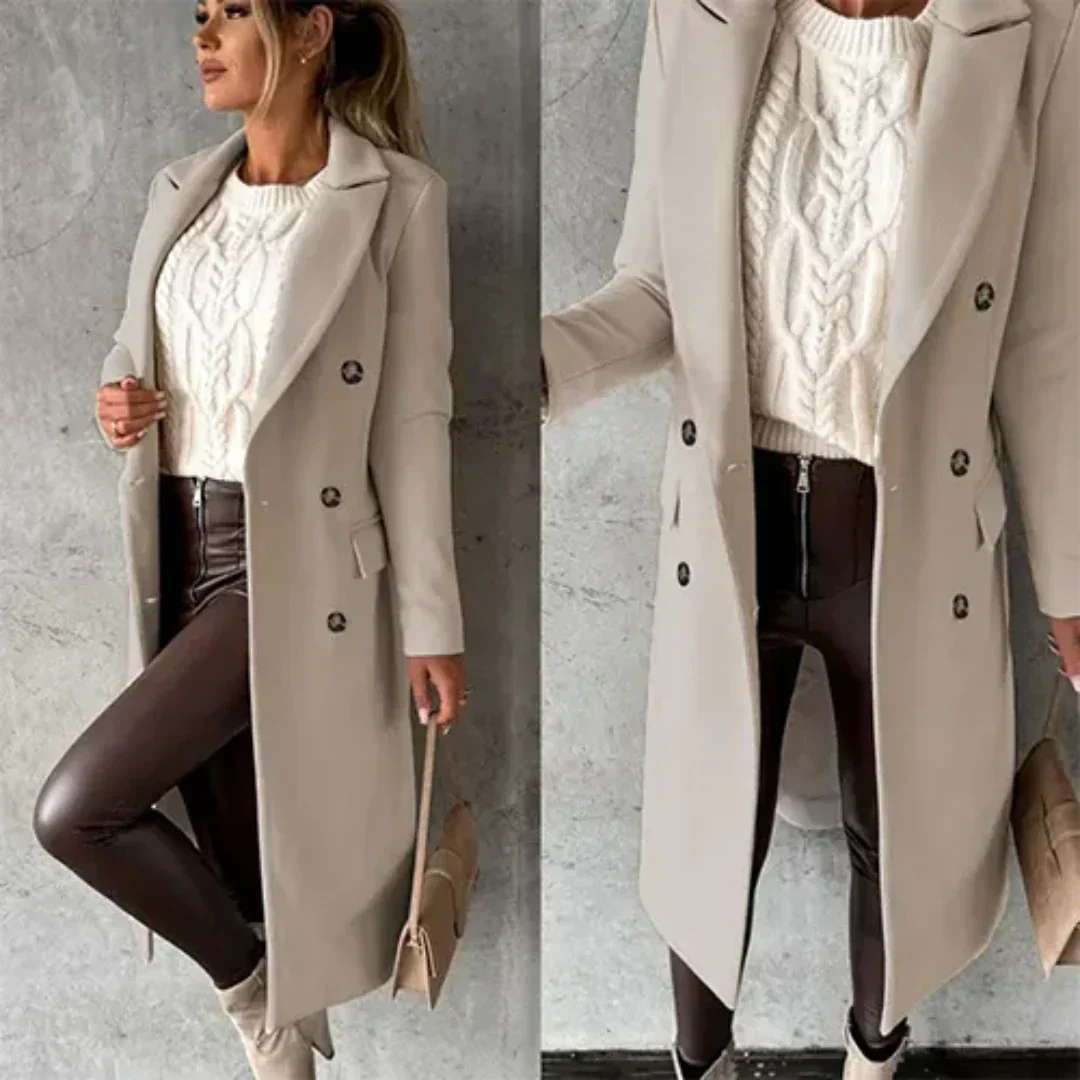 Lune London | Women's Warm Trench Coat Winter