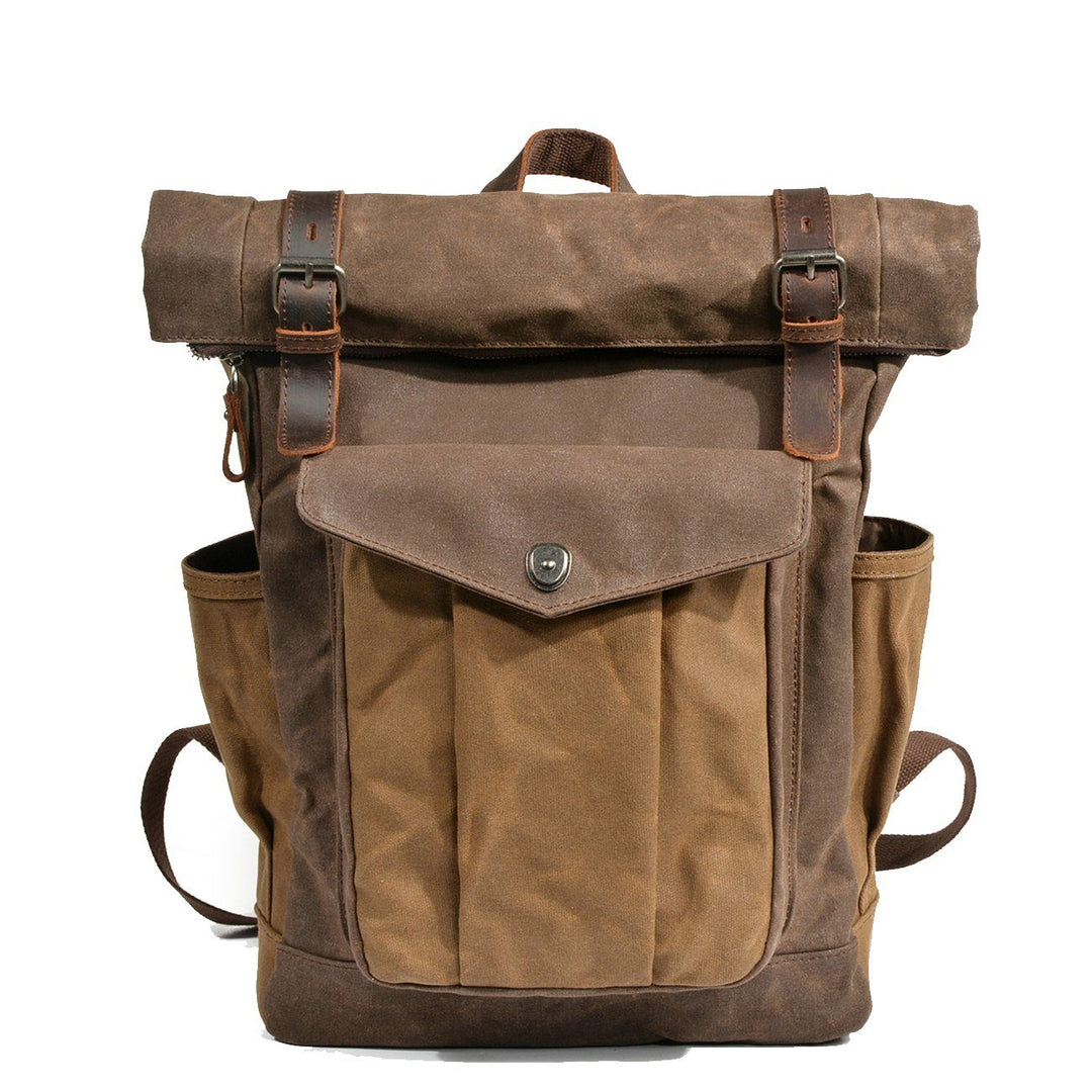 Lune London | Canvas Rolltop Rucksack - Lundastyle - Sustainable and Stylish for Adventurers