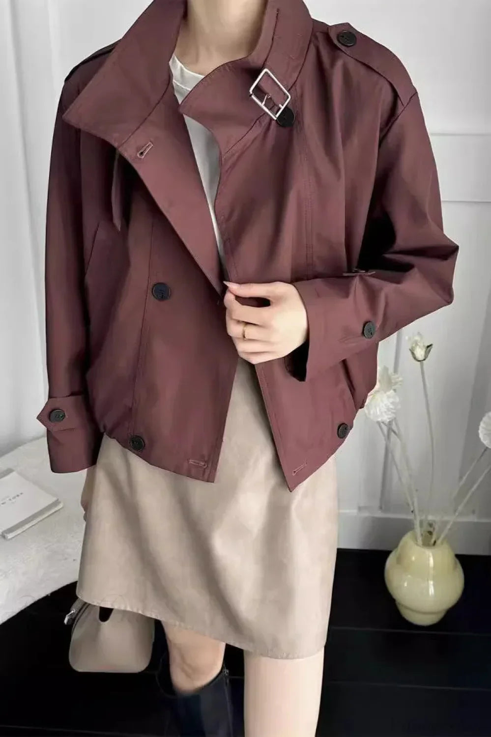 Lune London | Cropped Casual Loose Jacket