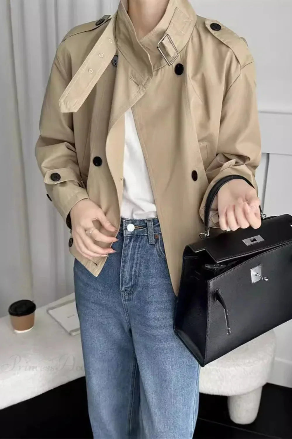 Lune London | Cropped Casual Loose Jacket
