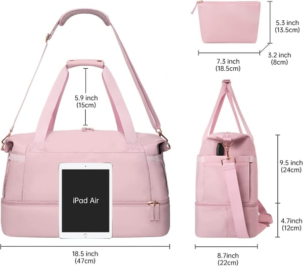 Lune London | Versatile, Waterproof and Spacious Tote Bag Your Partner for Travel and at the Gym