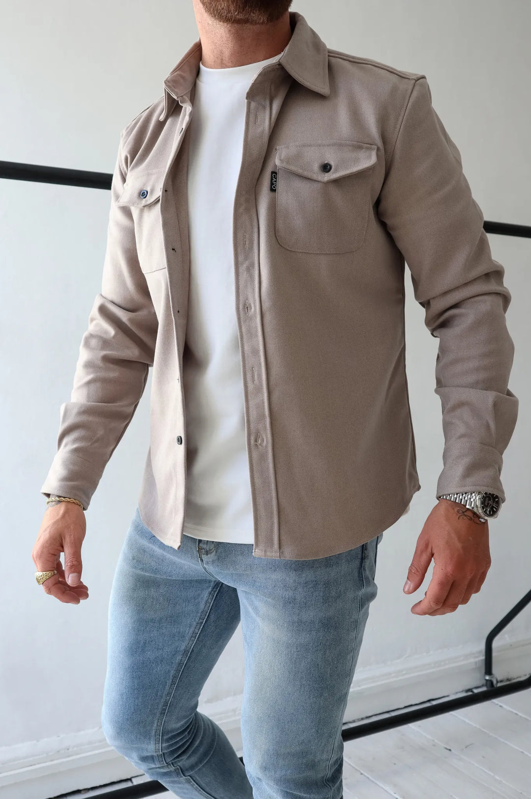 Lune London | Button Down Shirt Jacket