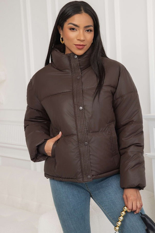 Lune London | Stand-collar puffer coat