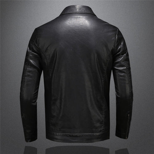 Lune London | Faux leather jacket in classic streetwear style - Elegant transitional jacket for everyday life and leisure