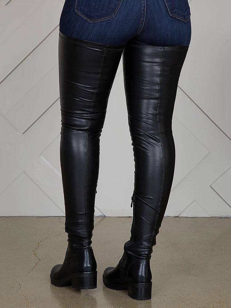 Lune London | Flat Over-The-Knee Boots for Winter