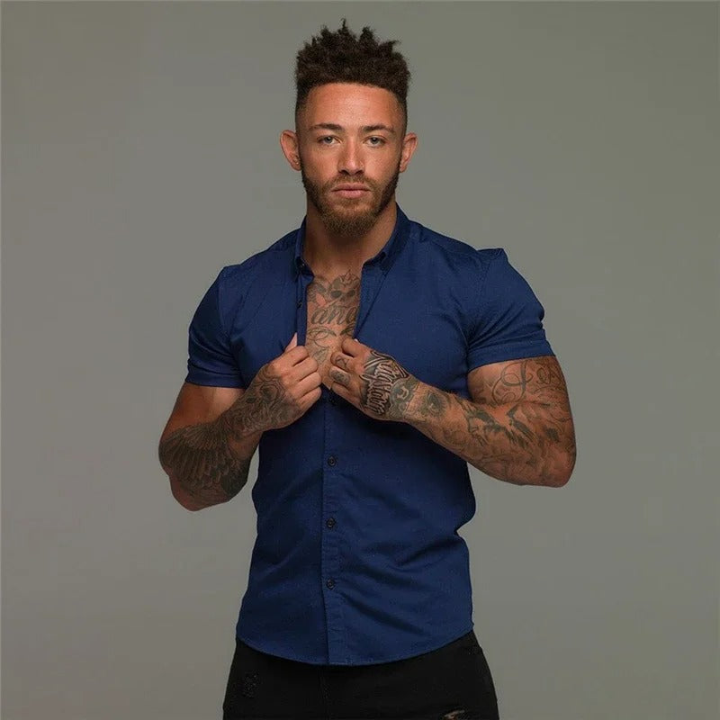 Lune London | Black Lightweight Business Men's Shirt