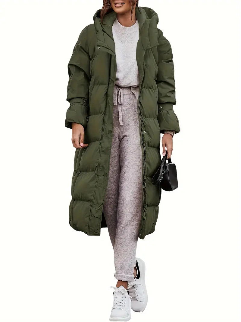 Lune London | Puffer Jacket with Hood for Women Warm
