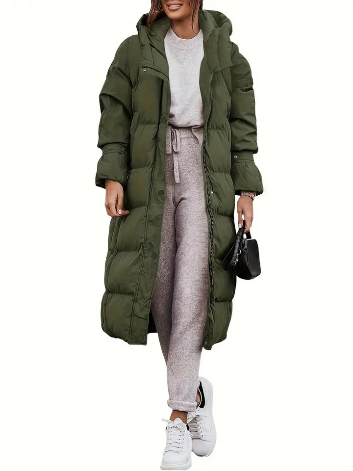 Lune London | Puffer Jacket with Hood for Women Warm