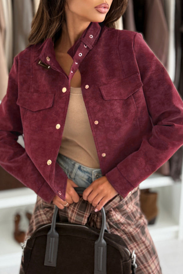 Lune London | Stylish long-sleeved casual jacket with buttons