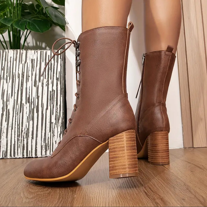 Lune London | Velvet Ankle Boots for Women