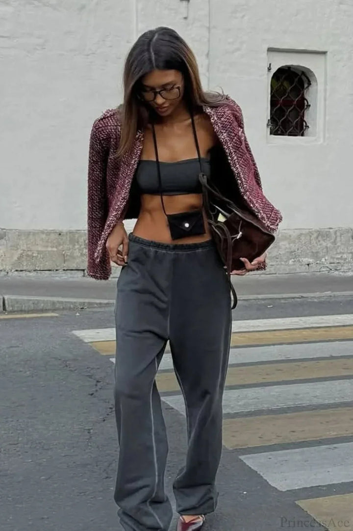 Lune London | Style Tweed Elegant Cropped Blazer