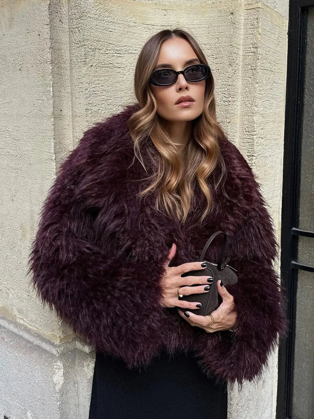 Lune London | Oversized Faux Fur Jacket