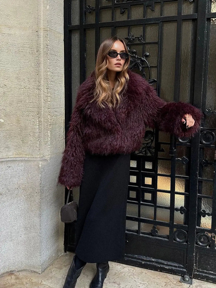 Lune London | Oversized Faux Fur Jacket
