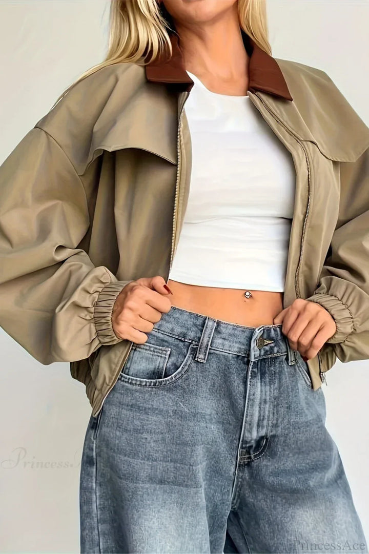 Lune London | Utility Casual Colorblock Jacket