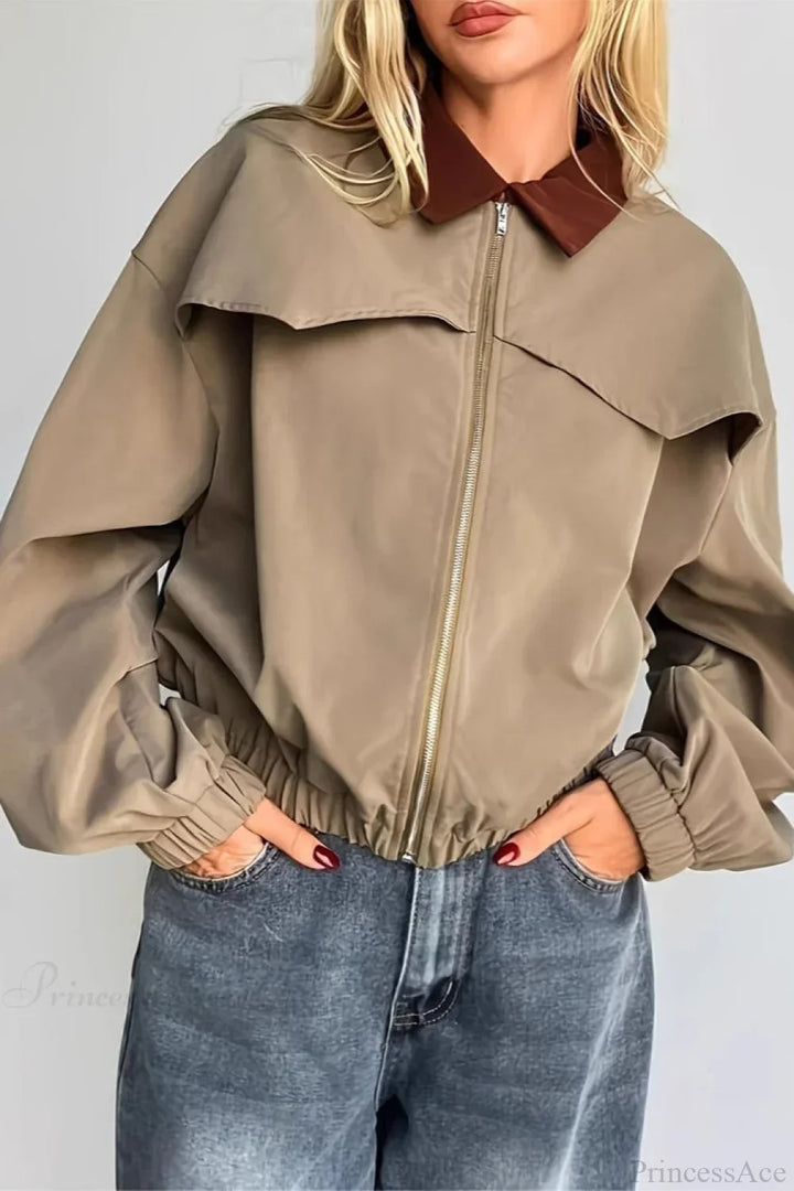 Lune London | Utility Casual Colorblock Jacket