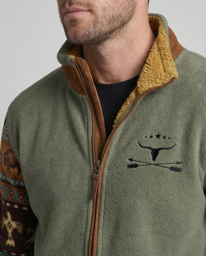 Men’sMerino Fleece Jacket for Outdoor Warmth & Comfort | Lune London