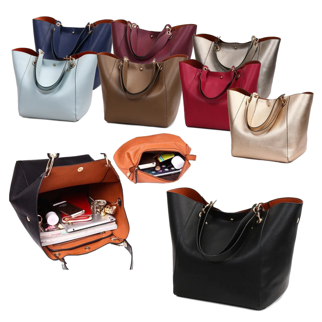 Lune London | Luxury Leather Shoulder Bag for Women Large Wallets